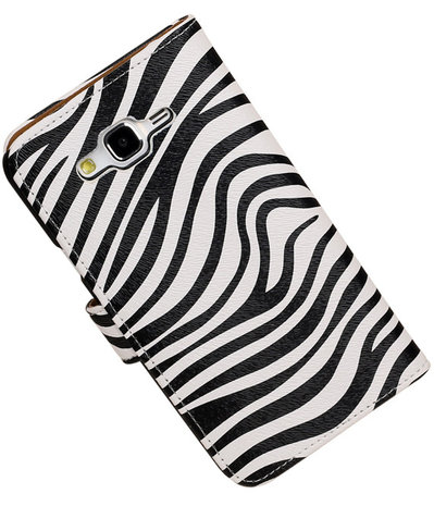 Samsung Galaxy J7 Zebra Booktype Wallet Hoesje