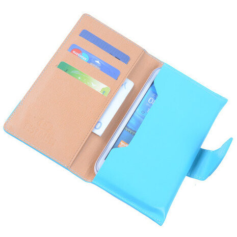 BestCases Turquoise Portemonnee Telefoon L