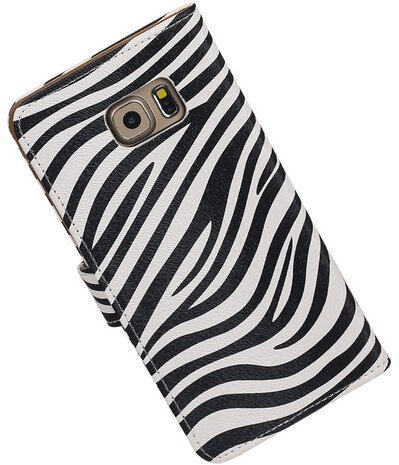 Zebra print - Hoesje voor Samsung Galaxy S6 edge Plus