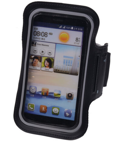 Ascend Mate7 Zwart Sport Armband Neopreen