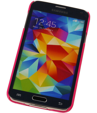 Fotolijst Backcover Hardcase Galaxy S5 Rood