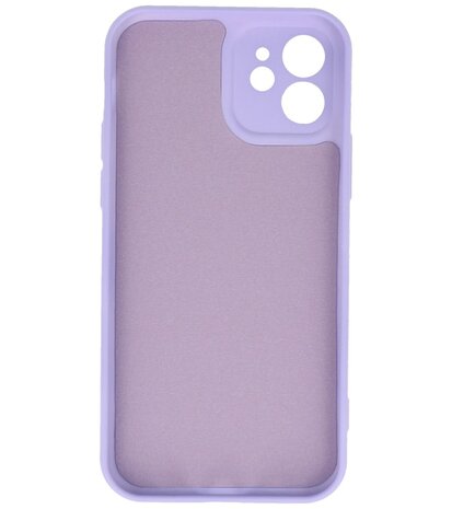 2.0mm Dikke Fashion Telefoonhoesje - Siliconen Hoesje voor iPhone 11 Pro Max - Paars