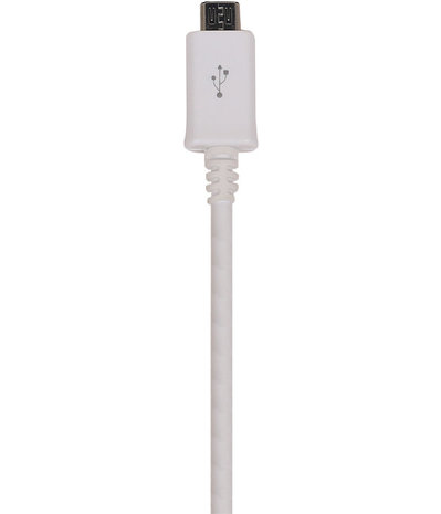 Micro USB 2.1 Ampere Telefoon oplaadkabel - Wit