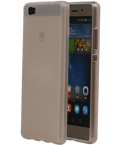 Huawei Ascend P8 Lite TPU Hoesje Transparant Wit