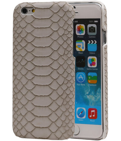 Beige Slang Hardcase Backcover Apple iPhone 6/6S Hoesje