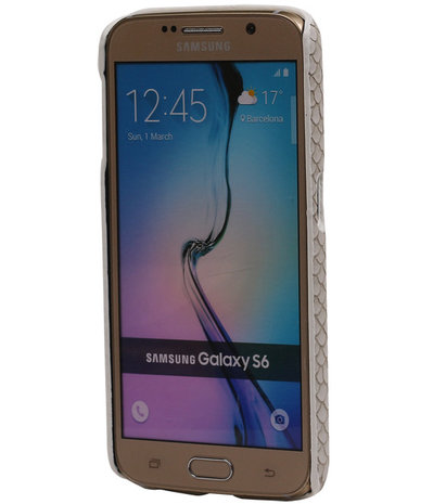 Beige Slang Hardcase Backcover Samsung Galaxy S6 Hoesje