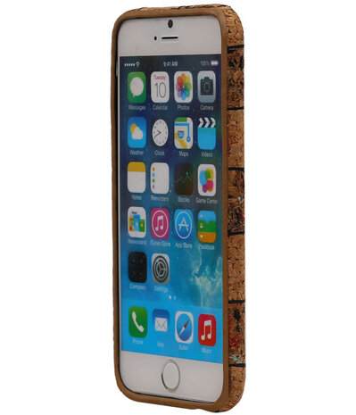Kurk Design TPU Cover Case voor Apple iPhone 6/6S Hoesje Model B