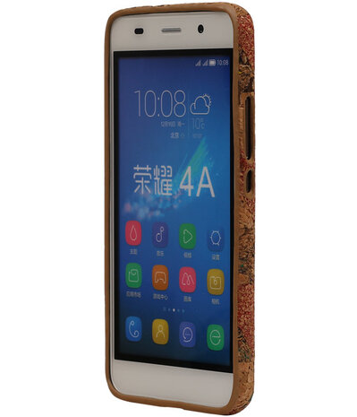 Kurk Design TPU Cover Case voor Huawei Honor Y6 Hoesje Model C