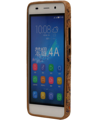 Kurk Design TPU Cover Case voor Huawei Honor Y6 Hoesje Model F