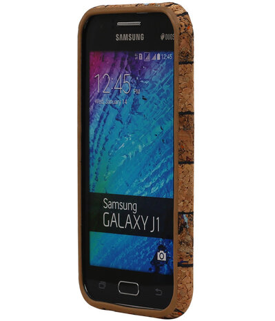 Kurk Design TPU Cover Case voor Samsung Galaxy J1 Hoesje Model B