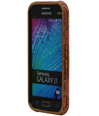 Kurk Design TPU Cover Case voor Samsung Galaxy J1 Hoesje Model D