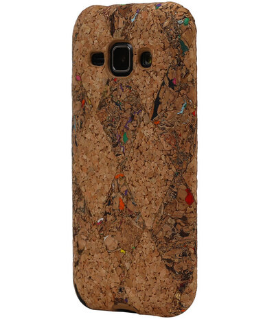 Kurk Design TPU Cover Case voor Samsung Galaxy J1 Hoesje Model F