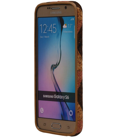 Kurk Design TPU Cover Case voor Samsung Galaxy S6 Hoesje Model A