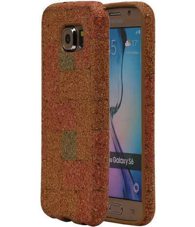 Kurk Design TPU Cover Case voor Samsung Galaxy S6 Hoesje Model E