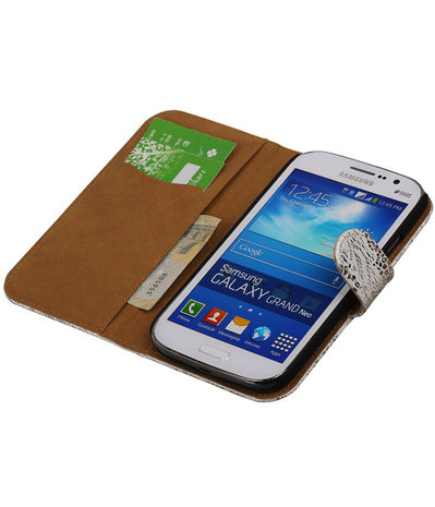 Lace Wit Samsung Galaxy Grand Neo Book/Wallet Case