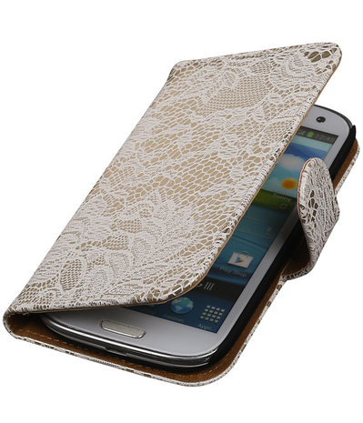 Verlaten alcohol halfgeleider Bloem Lace Hoesje Samsung Galaxy S3 Neo Wit Kopen? | Bestel Online | -  Bestcases.nl