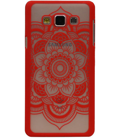 Samsung Galaxy A7 - Roma Hardcase Hoesje Rood