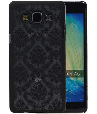 Samsung Galaxy A5 - Brocant Hardcase Hoesje Zwart