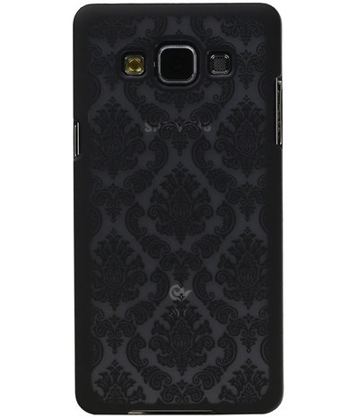 Samsung Galaxy A5 - Brocant Hardcase Hoesje Zwart