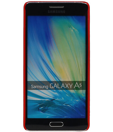 Samsung Galaxy A5 - Brocant Hardcase Hoesje Rood