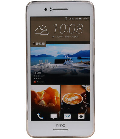 HTC Desire 728 Plus Hoesje Transparant