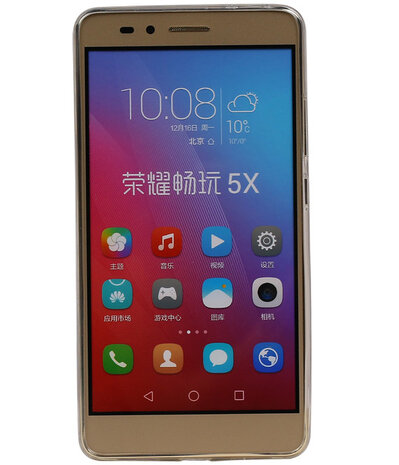 Huawei Honor 5X Hoesje Transparant