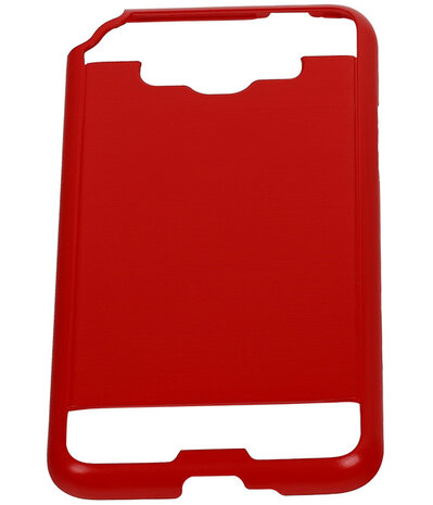 Rood Bestcases Tough Armor TPU Back Cover Samsung Galaxy Grand Prime Hoesje