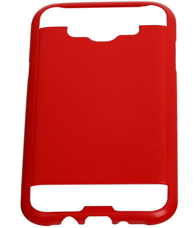 Rood BestCases Tough Armor TPU back cover hoesje voor Samsung Galaxy J7