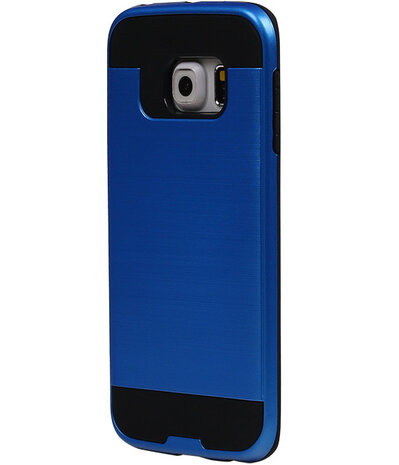 Blauw BestCases Tough Armor TPU back cover voor Samsung Galaxy S6 Edge