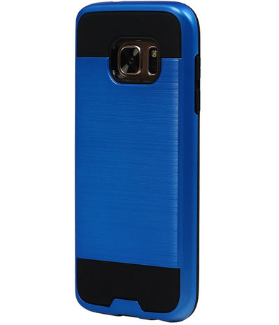 Blauw BestCases Tough Armor TPU back cover hoesje voor Samsung Galaxy S7