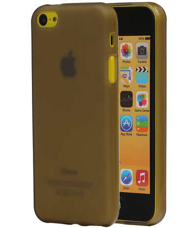 Apple iPhone SE TPU Hoesje Transparant Grijs