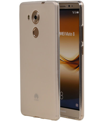 Huawei Ascend Mate 8 TPU Hoesje Transparant Wit