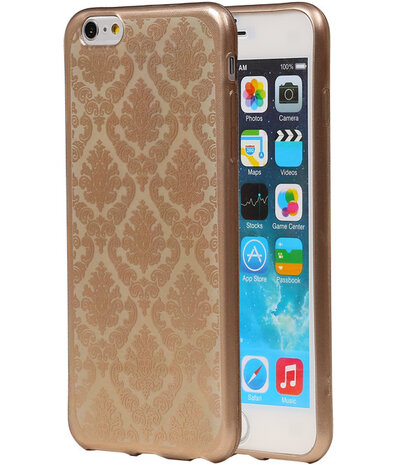 Goud Brocant TPU back case cover hoesje voor Apple iPhone 6 / 6s