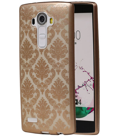 Goud Brocant TPU back case cover hoesje voor LG G4