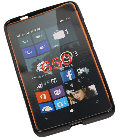 Microsoft Lumia 650 TPU Hoesje Zwart