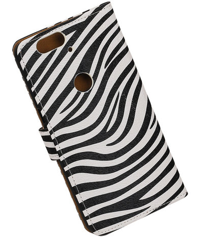 Huawei Nexus 6P - Zebra Booktype Wallet Hoesje