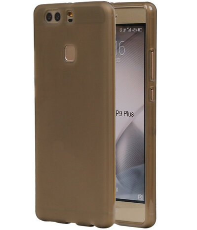 Huawei P9 Plus TPU Hoesje Transparant Grijs