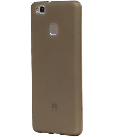 Huawei P9 Lite TPU Hoesje Transparant Grijs