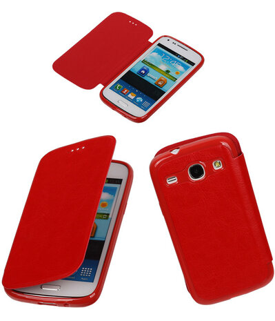 Polar Map Case Rood Samsung Galaxy S3 TPU Bookcover Hoesje