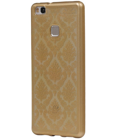 Goud Brocant TPU back case cover hoesje voor Huawei P9 Lite