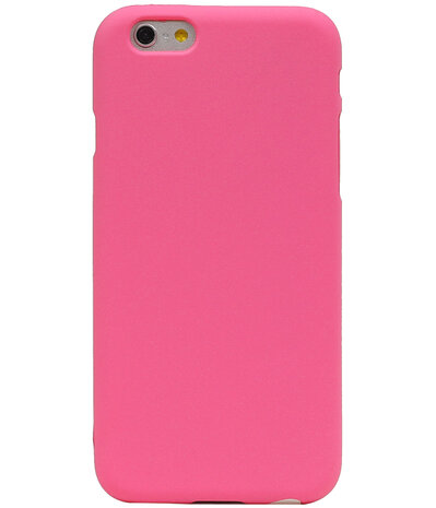 Roze Zand TPU back case cover hoesje voor Apple iPhone 6 / 6s