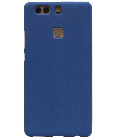 Blauw Zand TPU back case cover hoesje voor Huawei P9 Plus