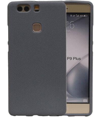 Grijs Zand TPU back case cover hoesje voor Huawei P9 Plus