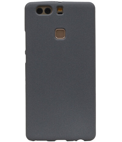 Grijs Zand TPU back case cover hoesje voor Huawei P9 Plus