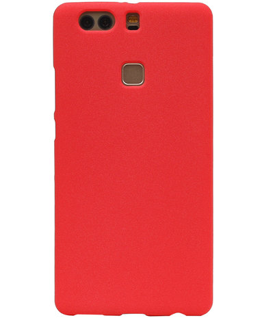 Rood Zand TPU back case cover hoesje voor Huawei P9 Plus