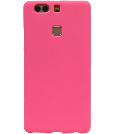 Roze Zand TPU back case cover hoesje voor Huawei P9 Plus