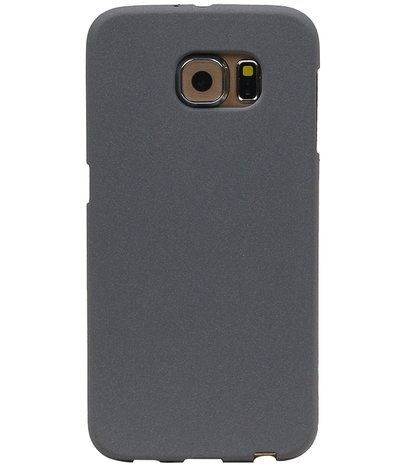 Grijs Zand TPU back case cover hoesje voor Samsung Galaxy S6