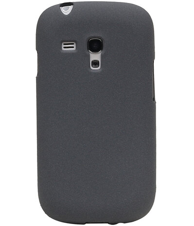 Grijs Zand TPU back case cover hoesje voor Samsung Galaxy S3 mini I8190