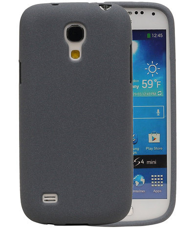 Grijs Zand TPU back case cover hoesje voor Samsung Galaxy S4 mini I9190