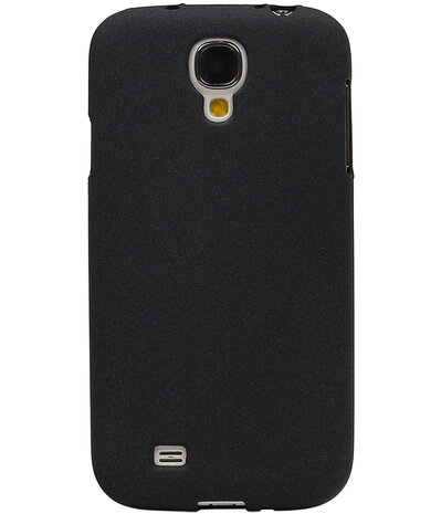Zwart Zand TPU back case cover hoesje voor Samsung Galaxy S4 I9500